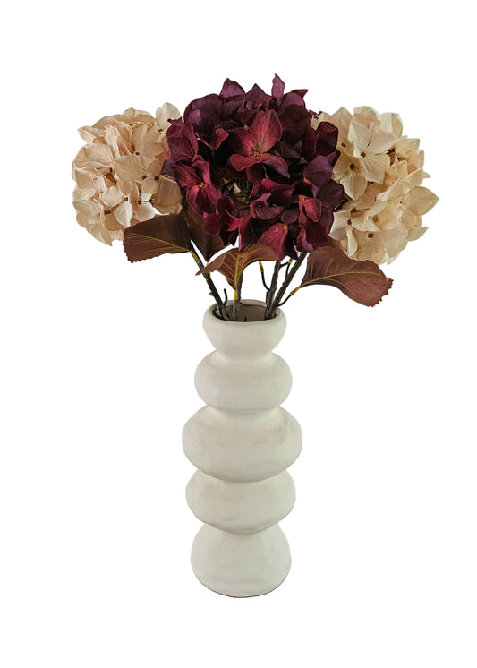 Zijden bloemen herfstkleuren