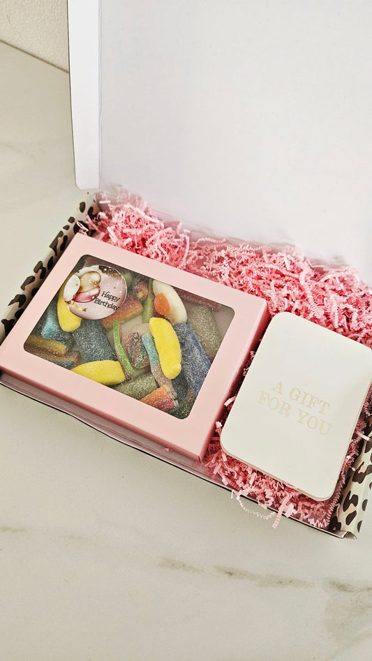 Snoepcadeautje voor verjaardag