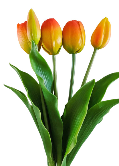 Bos oranje kunsttulpen love and flowers
