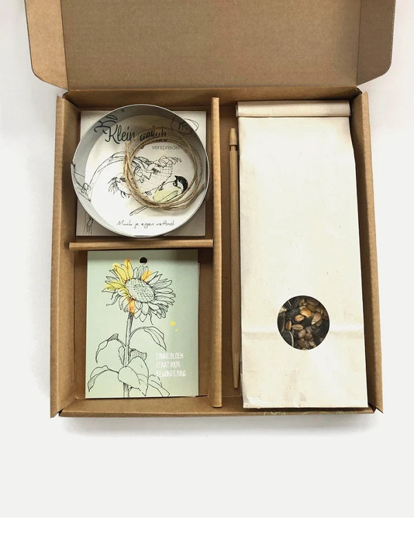 Vogeldoosje klein geluk zaaien Veer & Moon