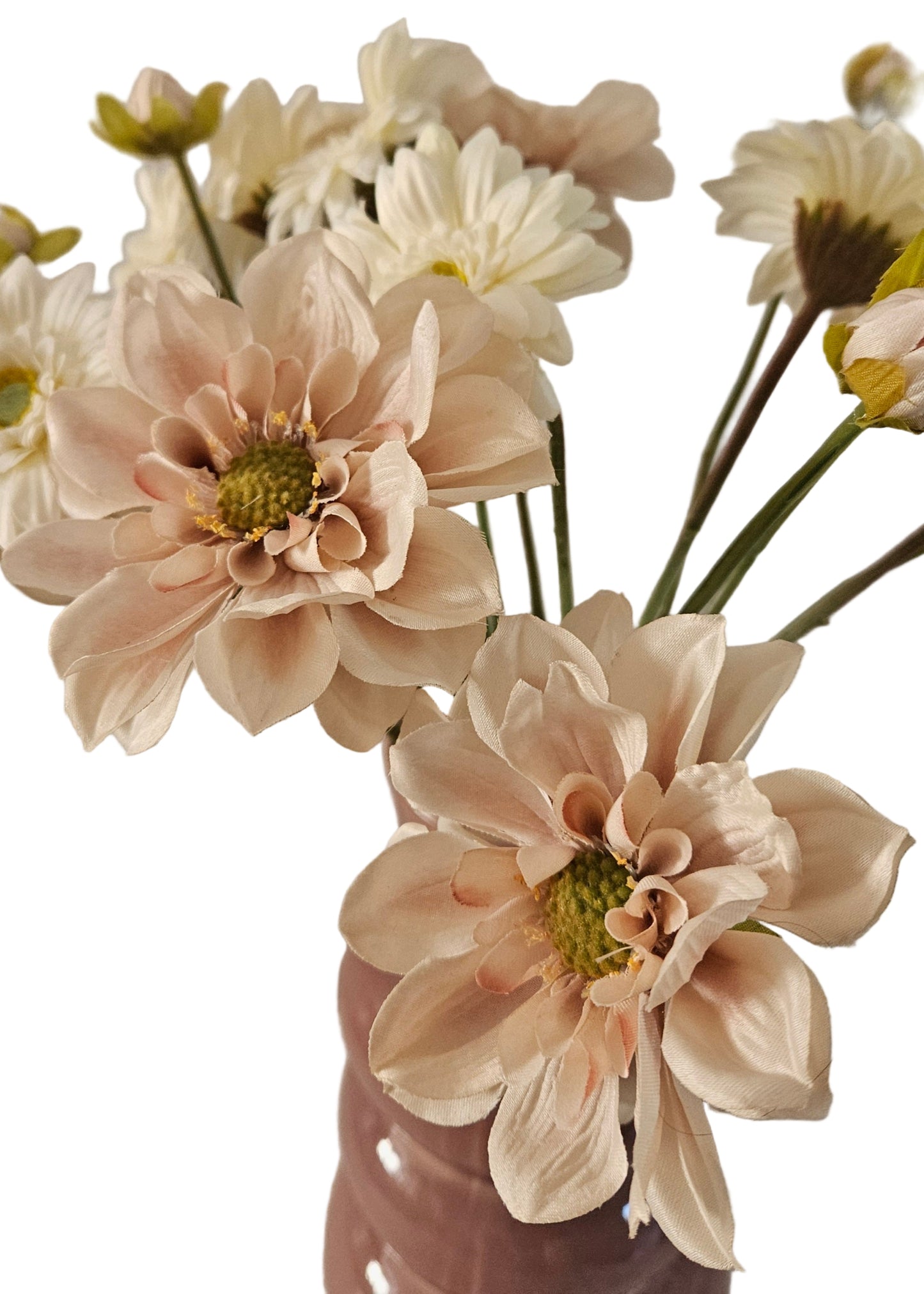 Bos zijen bloemen met dahlia's en gerbera's