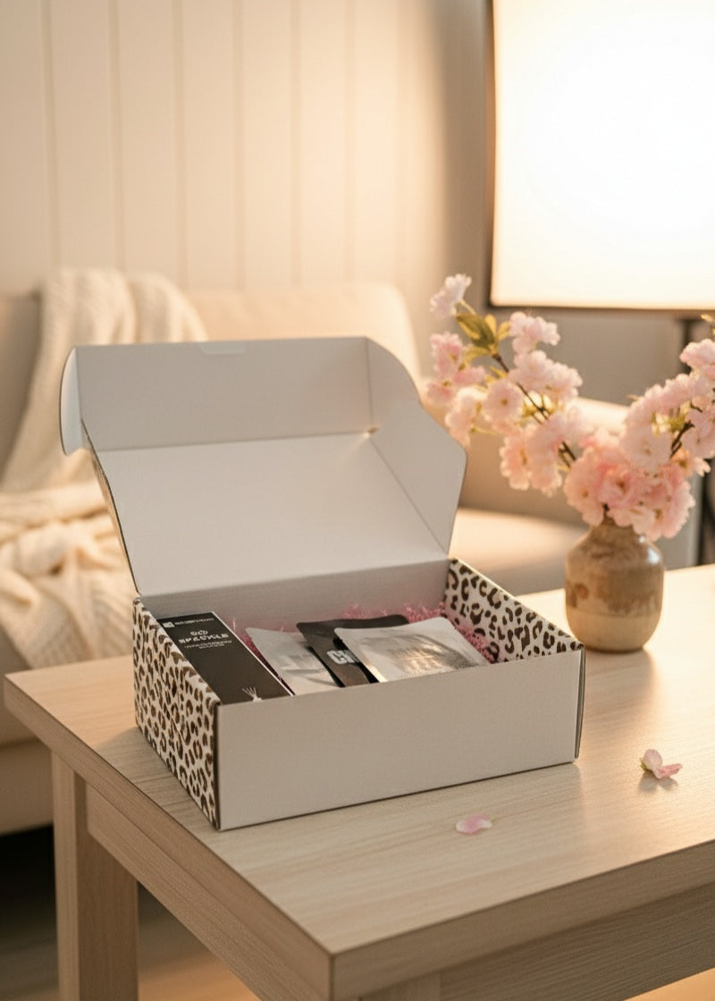 Cadeaubox-amber-geurstokjes-gezichtsmaskers