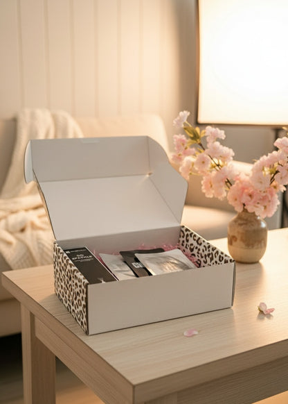 Cadeaubox-amber-geurstokjes-gezichtsmaskers