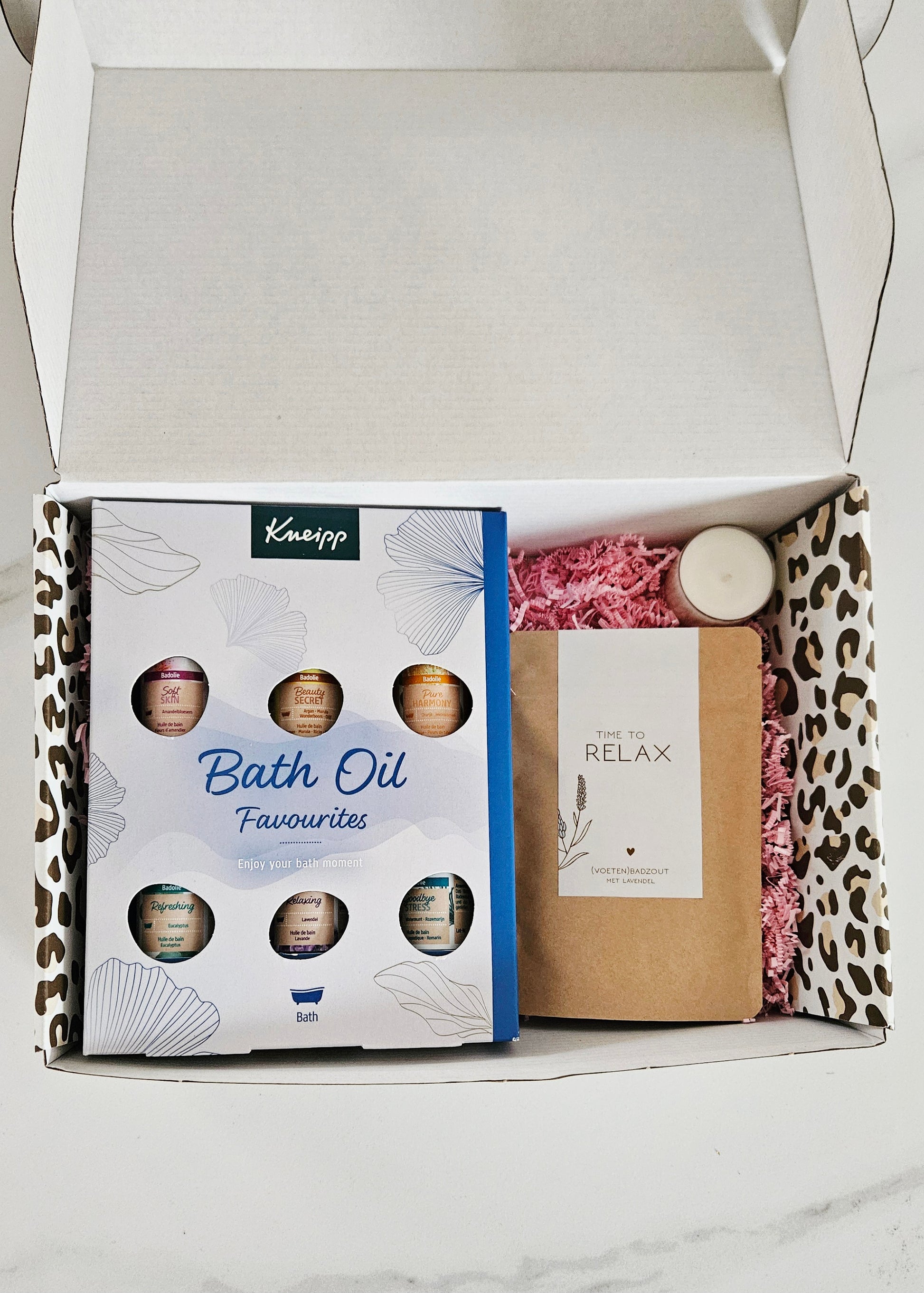 Cadeaudoos vrouwen verjaardag voor in bad