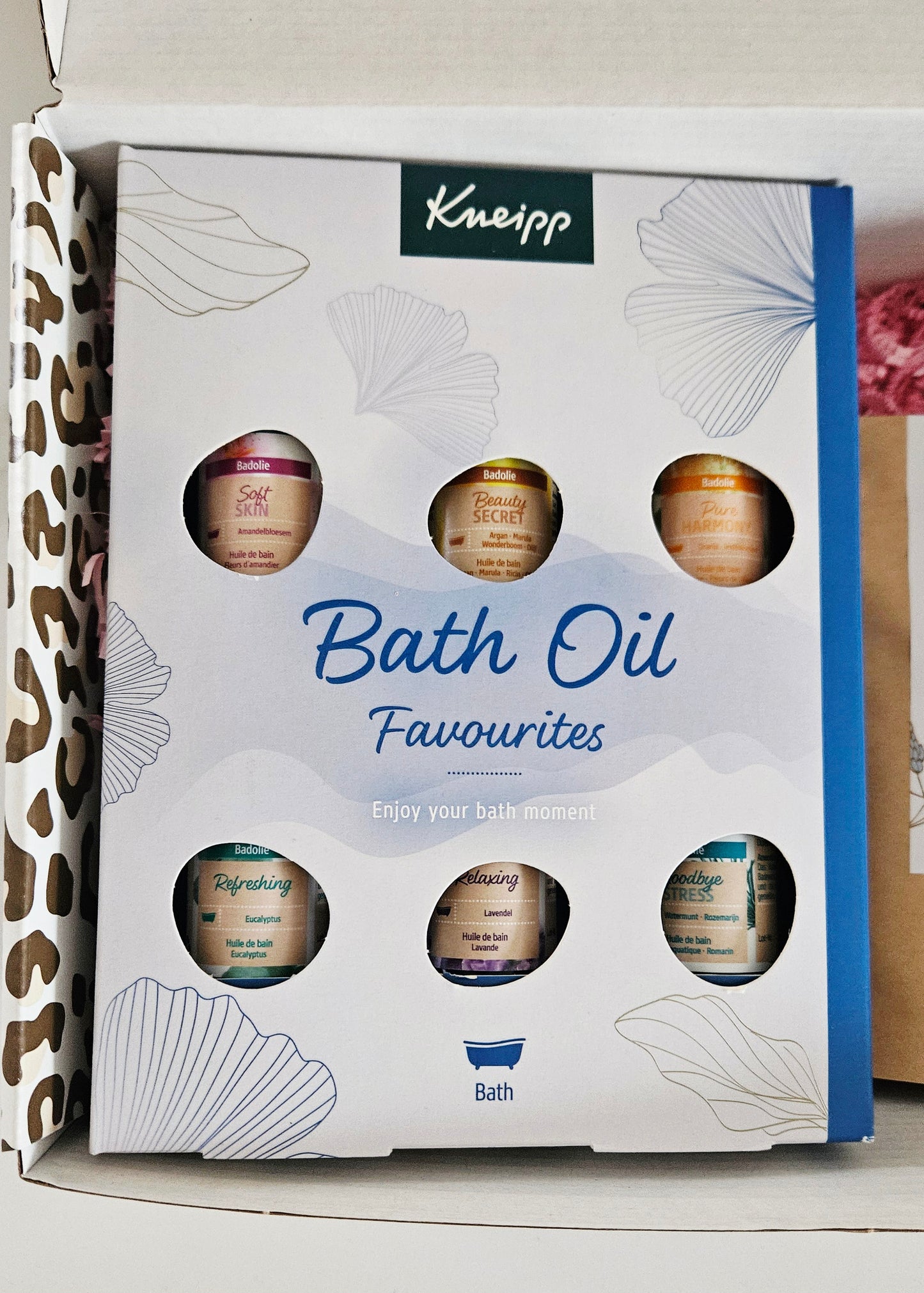 Cadeauverpakking Kneipp favourites 6 flesjes badolie