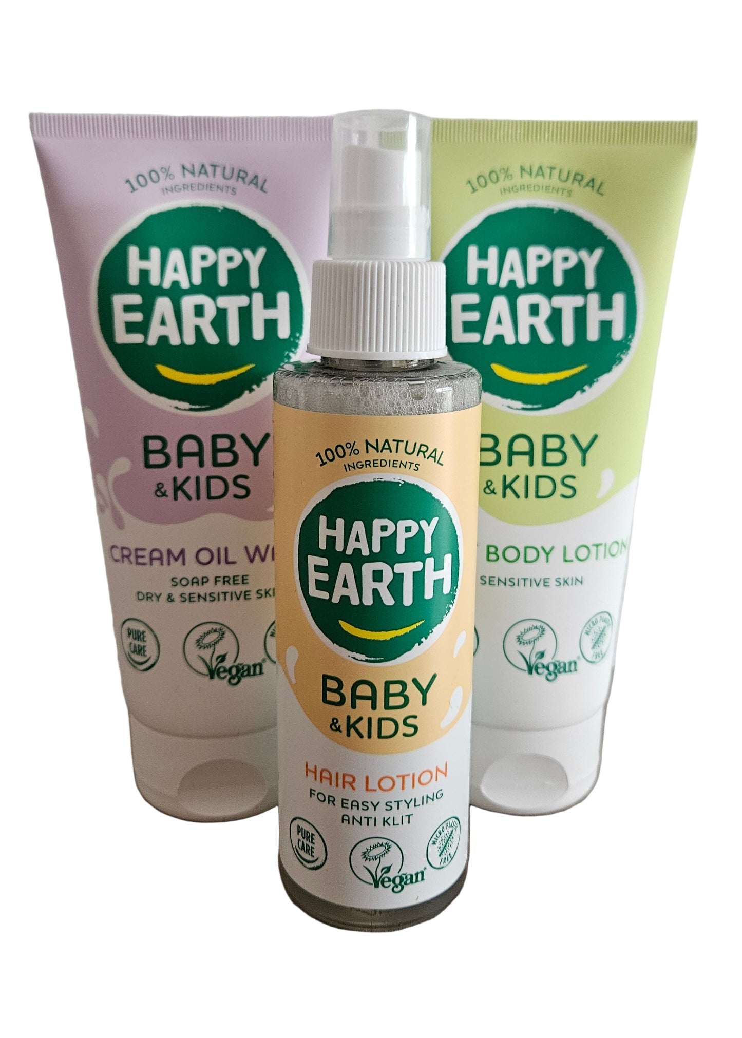 Happy earth happy baby verzorgingsproducten