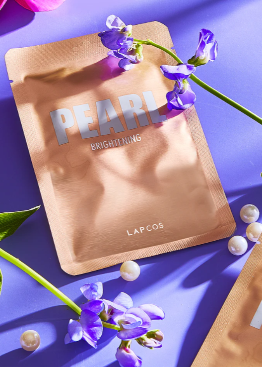 Lapcos gezichtmasker brightening pearl