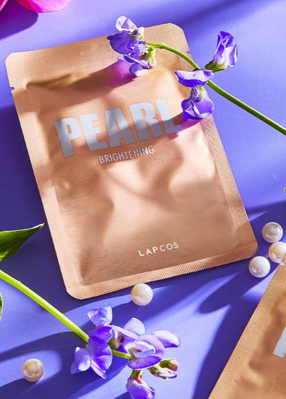 Lapcos gezichtmasker brightening pearl