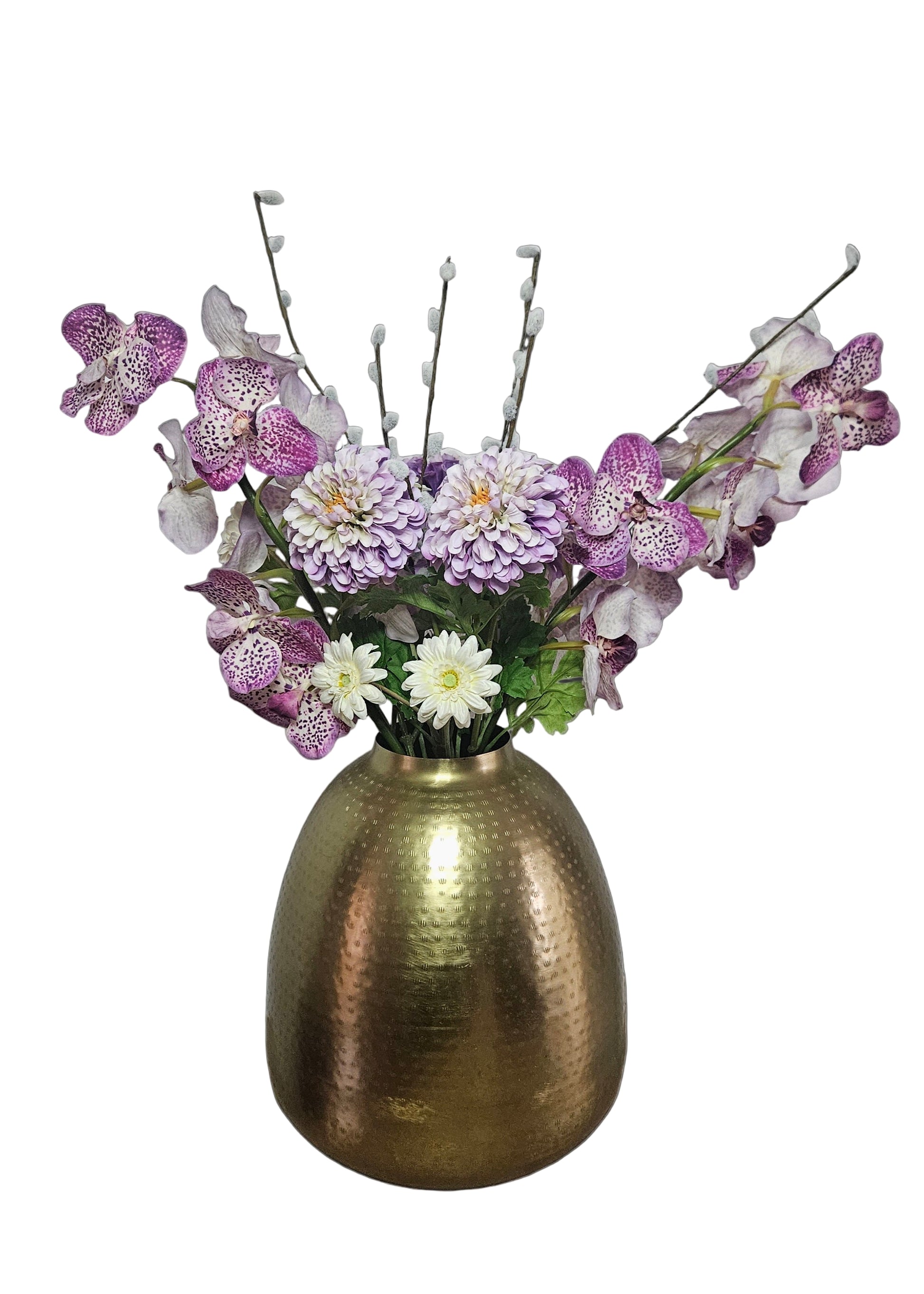 Love and flowers paars witte bos bloemen