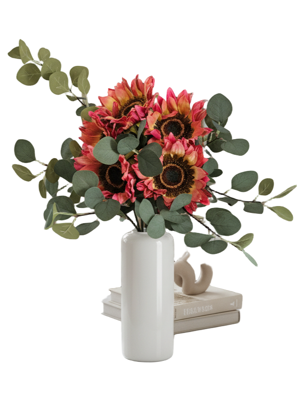 Luxe boeket met zonnenbloemen