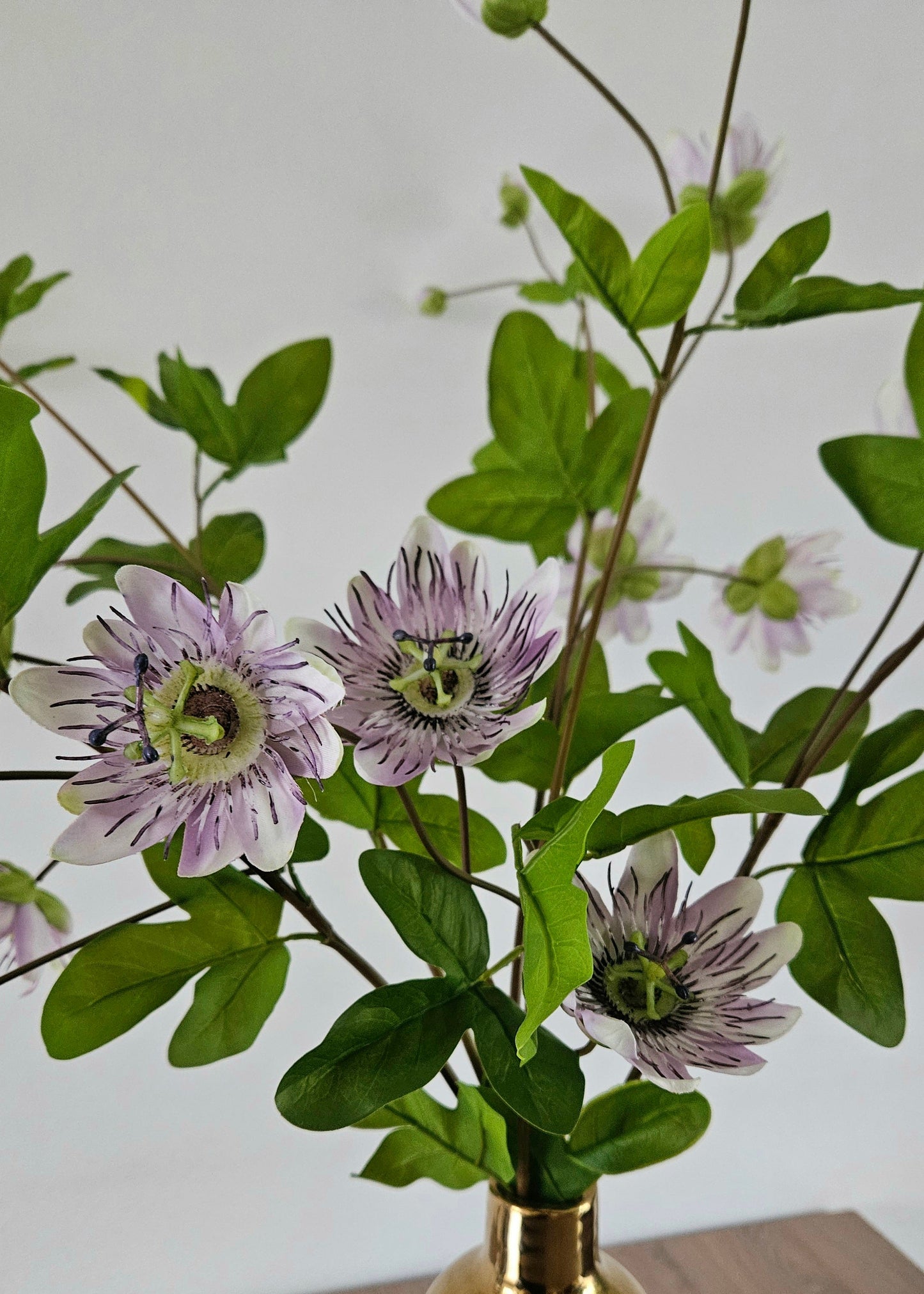 Passiflora zijden bloemen