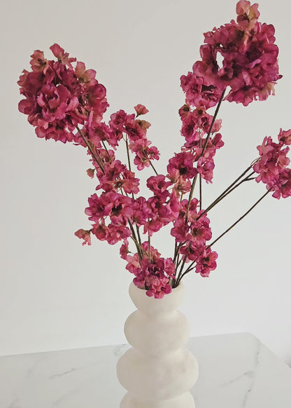 Boeket Lange bloesemtakken burgundy