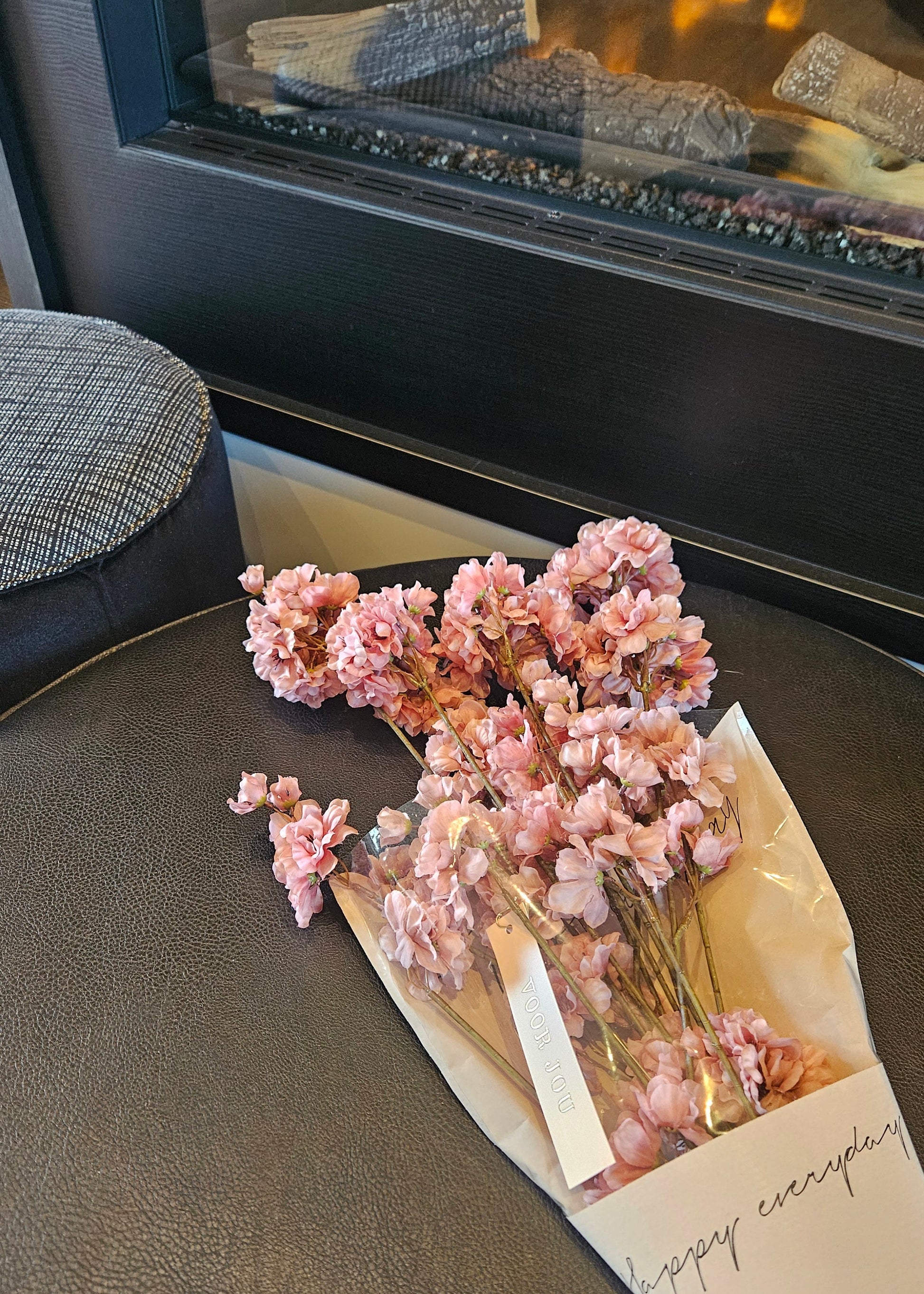 Prunus bloemen-oud-roze