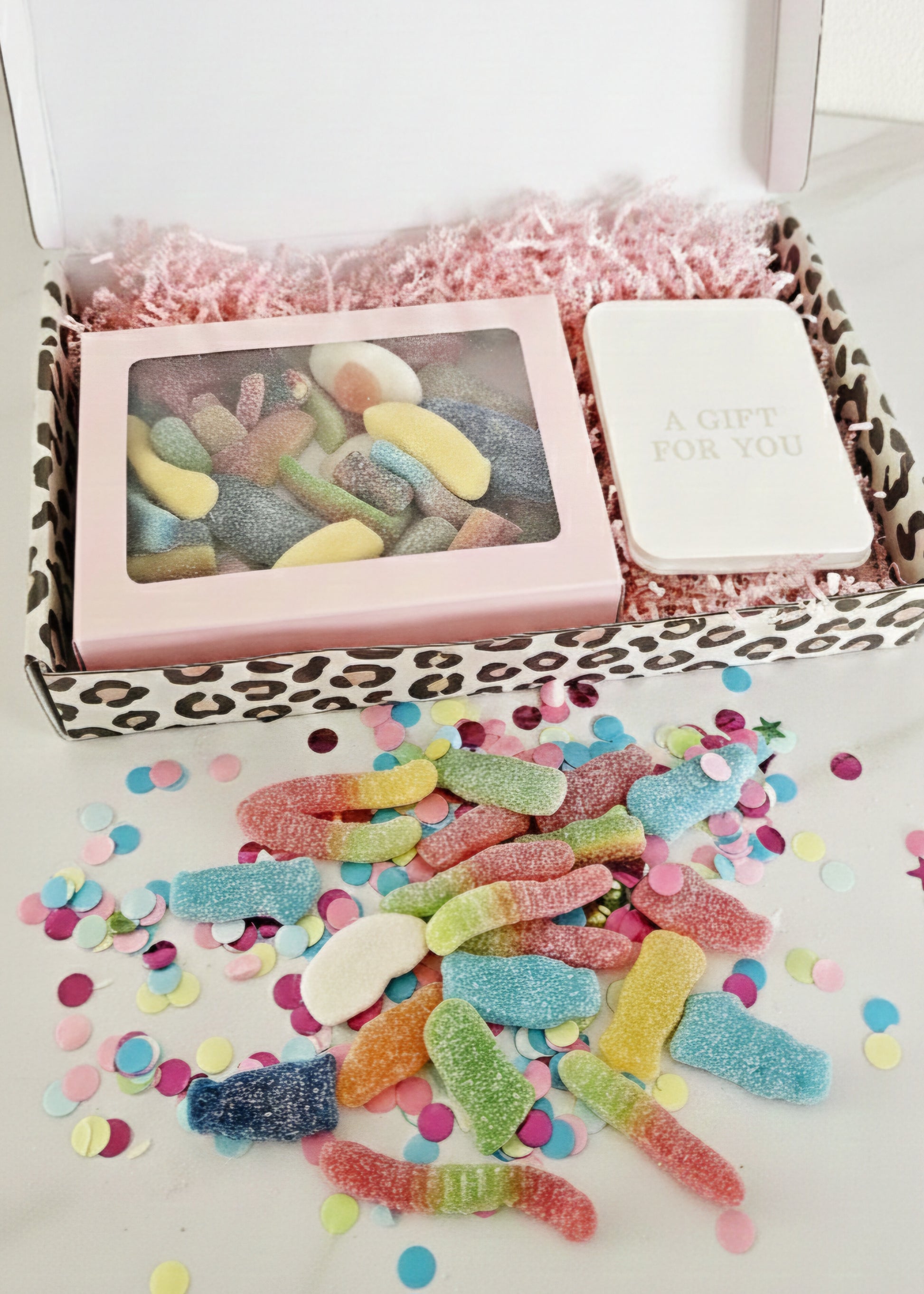 Brievenbuscadeau snoepcadeau vegan en halal