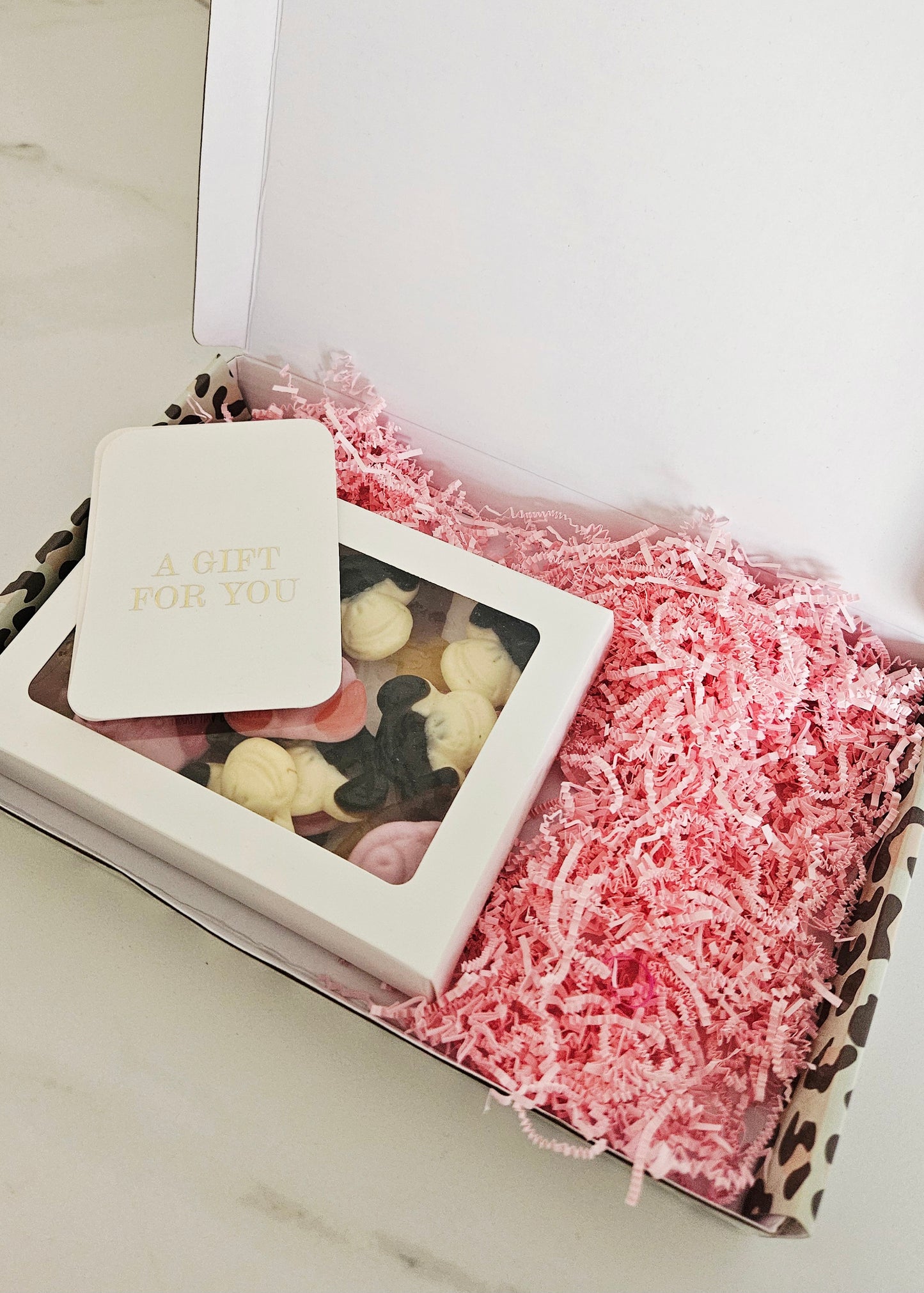 Snoepcadeau dierensnoepjes katja vegan