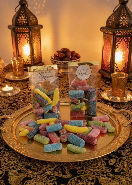 Halal snoepzakjes voor ramadan en eid