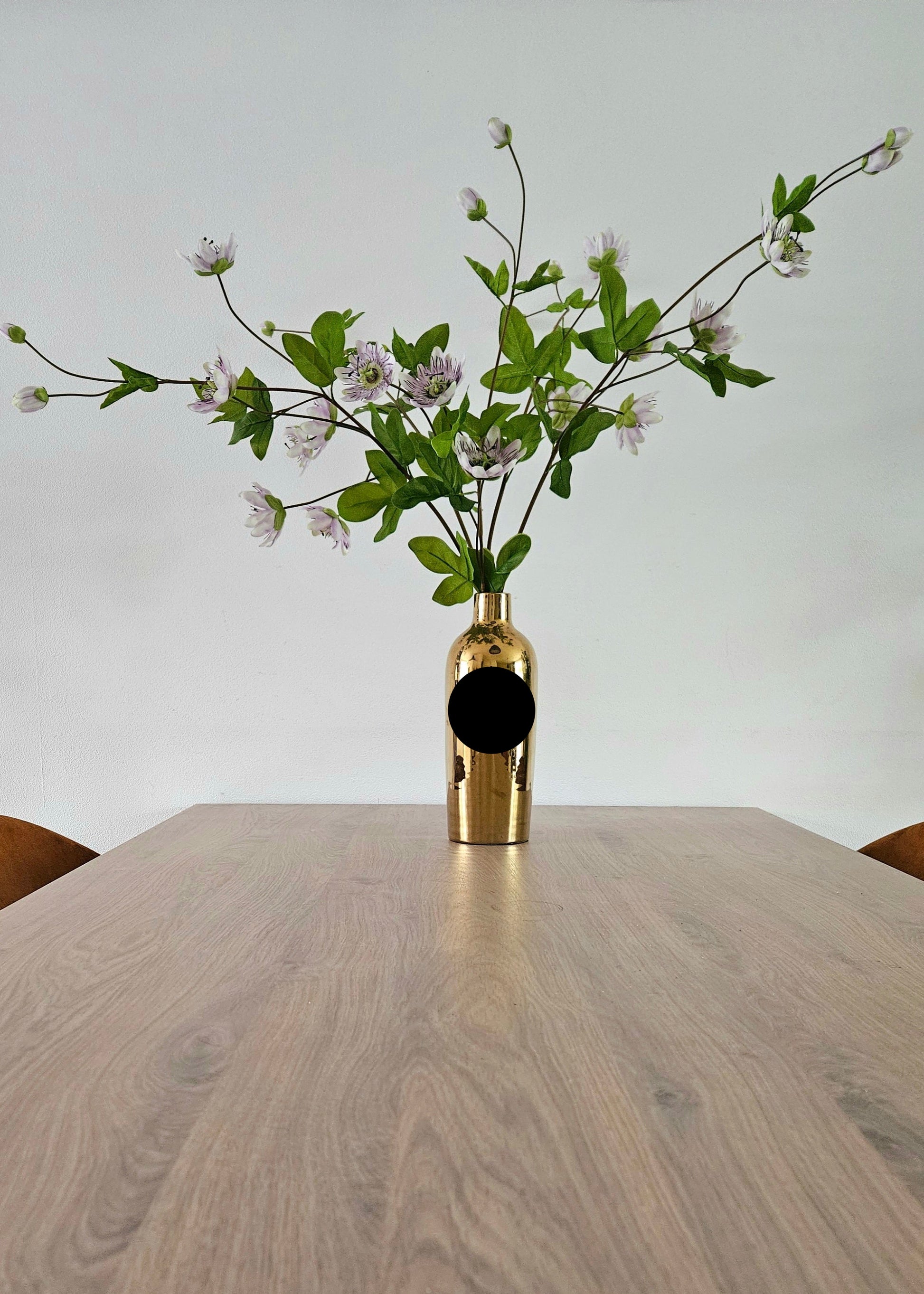 Zijden eyecatcher passiebloemen