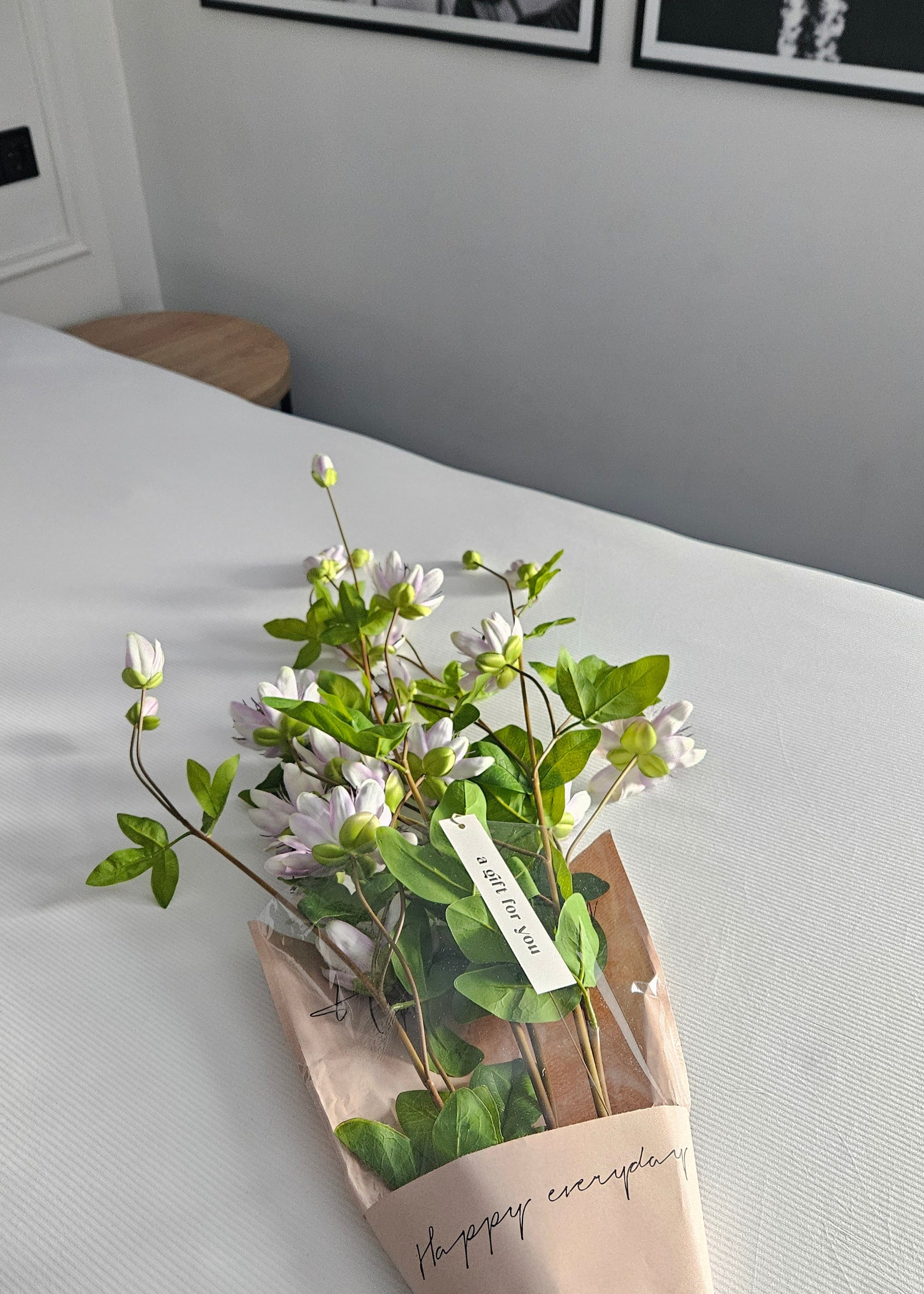 Zijden passiebloemen paars