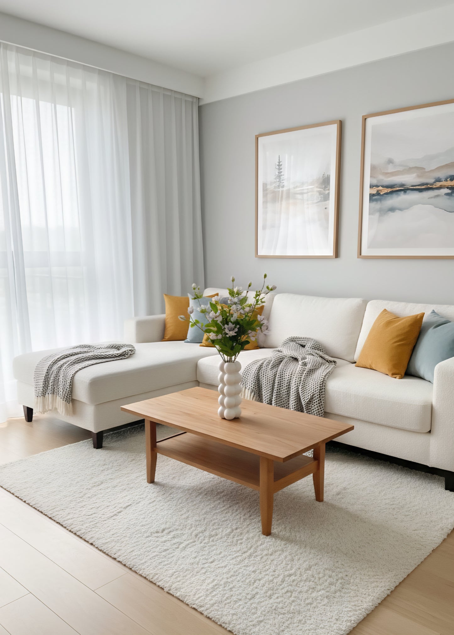 Zijden passiebloemen in de kleuren paars en wit